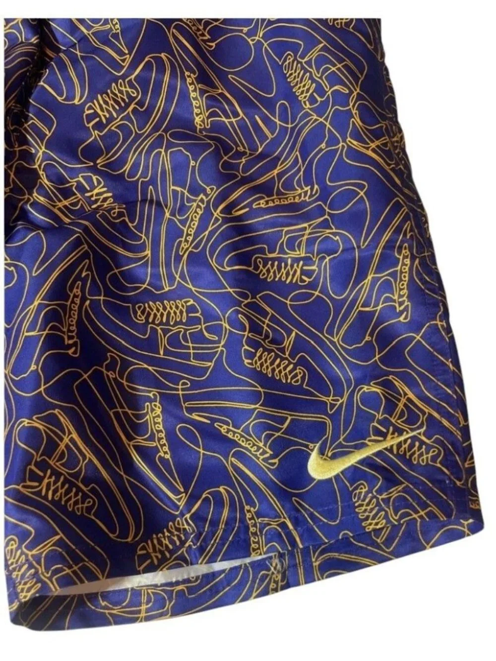 Nike Swim 'Sneakers' Volley Shorts Bathing Suit NESSE796-504 Boys M New with Tag
